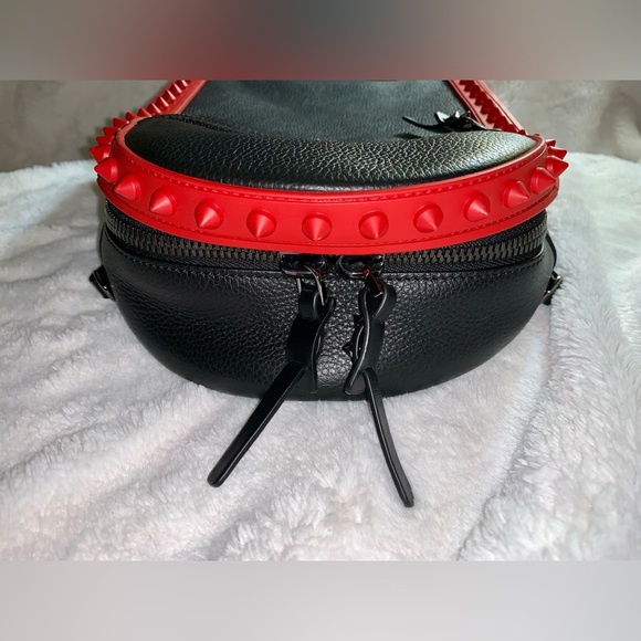 Christian Louboutin Small Backparis Leather Backpack - Picture 5 of 9